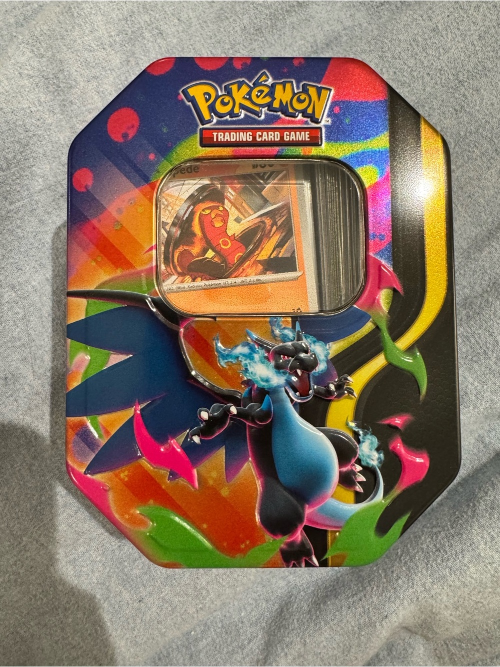 POKEMON MISC BULK Trading Card Game Tin - Charizard Theme, Multicolor
